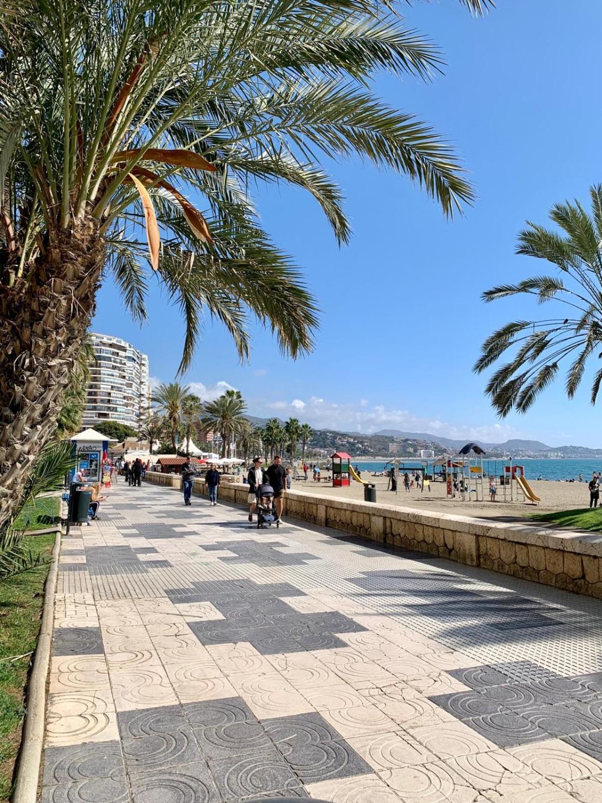 Estudio En Playa La Malagueta Màlaga Exteriér fotografie